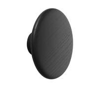 Muuto The Dots coat hook black Ø17 cm