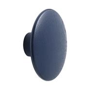 Muuto - Dots Hook Wood Ø13 cm, Midnight Blue - Midnight Blue