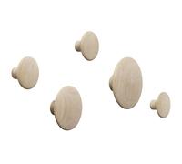 The Dots Coat Hook Set of 5 Muuto - 5710562030012