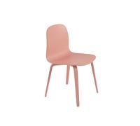 Muuto Visu Dining Chair w. Wood Base Tan Rose
