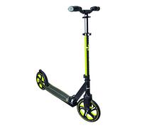 muuwmi Aluminium Scooter Pro - Kick scooter, 215 mm, ABEC 7, for children and adults, height adjustable, for kids and adults (Lime)