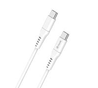 MUVIT FOR CHANGE CABLE USB C/USB C 3M BLANC