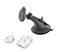 Muvit Vacuum Cup Magnetic Universal Mobile Car Support One Size Black