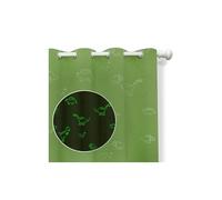Muwago Dinosaur Curtains for Boys Bedroom, Kids Curtains Bedroom, 80% Blackout Glow in The Dark Window Drapes Treatment Grommet Thermal Insulated Noise Reducing 2PCS (52“ × 72”)
