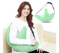 Muwago Shoulder Surgery Pillow, Rotator Cuff Pillow for Neck and Shoulder Pain, Post Surgery Pillow for Sleeping or Sitting, Ergonomic Pillow for Neck and Shoulder, Soft Side Sleeper Support Pillow