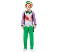 MUWO Halloween Costume Collection MIESEPETER - Scary Fancy Dress for Men and Women - Zombie, Clown, Vampire, Witch, Nun and Much More - for Halloween & Party (Mad Hatter, One Size)