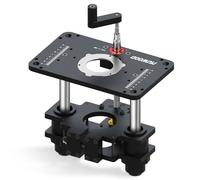 MUWOOD Router Lift, Precision Router Table Lift System, Durable Router Table Insert Plate, Router Lifts for Woodworking 69mm