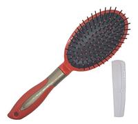 Mux Detangle Hair Brush for Women, Men, and Kids - Tangle Teaser for Curly Hair, Detangler Bristle Brush, Tangle Tamer (Pink)