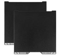 MUXHEL 3D Printer H2C Build Plate Double Sided PEI Textured Sheet 335x346.5mm Black H2C Engineering Plate, Durable Spring Steel Plate Print Bed Compatible with Bambu Lab H2C 3D Printers