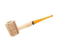 MUXIANG Corn Cob Tobacco Pipe with Straight Stem Mouthpiece Replacement for Beginner and Some Experienced Smoker (AE0008)