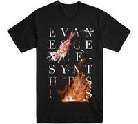 MUXIAOQI T Shirt Unisex Synthesis Fit Casual Graphic Short Sleeve Tops Black 3XL