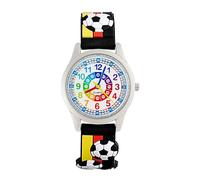 MUXIJIA Children's Watches for Boys from 3-10 Years, Analogue Quartz Boys and Girls Watch, 3D Cartoon Boys Watches, Silicone Watch Strap, Children's Watch, B04/Ft - Black, Strap.