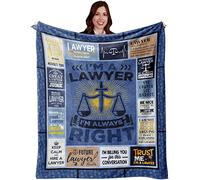 Muxuten Lawyer Gifts for Women/Men Blanket 60"X50", Gift for Lawyers, Law School Gifts, Graduation Birthday Gifts, Male/Female Lawyer Gifts, Attorney Gifts,Future Lawyer Gifts, Gifts for Lawyer