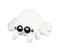 MUYAPAY Spider Toy Soft Realistic Spider Plush with Big Eyes (White)