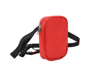 MUYAPAY Thigh Bag, Waterproof Motorcycle Bag, Motorcycle Thigh Bag, Thigh Bag, Thigh Bag, Women's Leg, Pocket Bag, Women's Leather Belt Bag, red, 12,5×4,5×18,5 cm, Waist Bag for Thigh