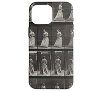 Muybridge Walking Turning Around Early Photography Case for iPhone 16 Pro Max