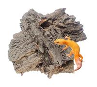 MUYG Reptiles Cork Bark Bits Substrate,1 LB Terrarium Bark Bedding Bulk for Geckos Snake Isopods Bearded Dragon Spiders Lizard Tarantula Hermit Crabs