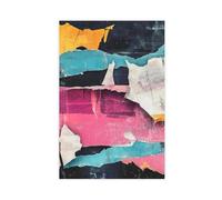 MUYGGAFF Abstract Urban Colorful Berlin Street Art Painting Canvas Poster Wall Art Decor Print Picture Paintings for Living Room Bedroom Decoration 12x18inch(30x45cm)