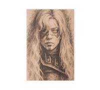 MUYGGAFF Clair Obscur Expedition 33 Watercolor Art Canvas Poster Bedroom Decor Landscape Office Room Decor Gift 20x30inch(50x75cm)