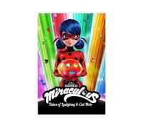 MUYGGAFF The Curious Tale of Ladybug And Cat Noir (2015) Movie Poster(1) Canvas Poster Bedroom Decor Landscape Office Room Decor Gift 08x12inch(20x30cm)
