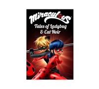 MUYGGAFF The Curious Tale of Ladybug And Cat Noir (2015) Movie Poster(2) Canvas Poster Bedroom Decor Landscape Office Room Decor Gift 08x12inch(20x30cm)