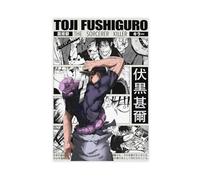 MUYGGAFF Toji Jujutsu Kaisen Anime Poster Canvas Poster Bedroom Decor Landscape Office Room Decor Gift 12x18inch(30x45cm)