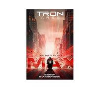 MUYGGAFF Tron Ares - Movie Poster 2 Canvas Poster Bedroom Decor Landscape Office Room Decor Gift 24x36inch(60x90cm)