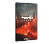 MUYGGAFF Tron Ares - Movie Poster 3 Canvas Poster Wall Art Decor Print Picture Paintings for Living Room Bedroom Decoration 20x30inch(50x75cm)