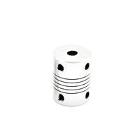 muyihui 1-20pcs 3D Printer Part Stepper Motor 5x5x25mm 5X8x25mm Flexible Coupler Shaft Couplings(White 1pcs,5X8)