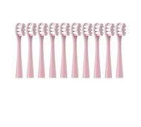 muyihui 10PCS Replacement Toothbrush Heads for Y1/Y1S/Y1pro/Y3/Y4/Y5/P1/P3/P4/P5/P10 /U1/U2/U3/U4/U2S/U3S/F2/F1 Series(10RoundPink)