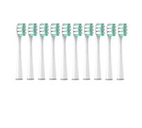 muyihui 10PCS Replacement Toothbrush Heads for Y1/Y1S/Y1pro/Y3/Y4/Y5/P1/P3/P4/P5/P10 /U1/U2/U3/U4/U2S/U3S/F2/F1 Series(10RoundCareWhite)