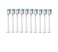 muyihui 10PCS Replacement Toothbrush Heads for Y1/Y1S/Y1pro/Y3/Y4/Y5/P1/P3/P4/P5/P10 /U1/U2/U3/U4/U2S/U3S/F2/F1 Series(10RoundGray)