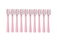 muyihui 10PCS Replacement Toothbrush Heads for Y1/Y1S/Y1pro/Y3/Y4/Y5/P1/P3/P4/P5/P10 /U1/U2/U3/U4/U2S/U3S/F2/F1 Series(10PurePink)