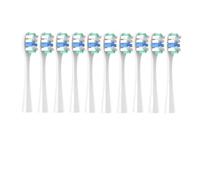 muyihui 10PCS Replacement Toothbrush Heads for Y1/Y1S/Y1pro/Y3/Y4/Y5/P1/P3/P4/P5/P10 /U1/U2/U3/U4/U2S/U3S/F2/F1 Series(10PrismaticWhite)