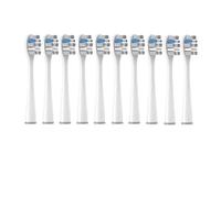 muyihui 10PCS Replacement Toothbrush Heads for Y1/Y1S/Y1pro/Y3/Y4/Y5/P1/P3/P4/P5/P10 /U1/U2/U3/U4/U2S/U3S/F2/F1 Series(10PureGray)