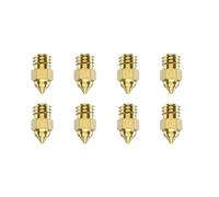 muyihui 2/4/8PCS High-end Brass 3D Printer Nozzle for Ender 3/Ender 3 V2/Ender Pro/Ender Max/Ender 5 Series/CR 10 Series Hot End(2PCS,0.4mm)