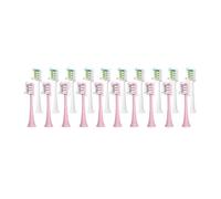 muyihui 20Pcs Replaceable Toothbrush Heads Compatible with X1 X3 X5 Electric Tooth Brush Nozzles Vacuum Package(Whitepink)