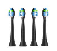 muyihui 4-16Pack Replacement Toothbrush Heads Compatible with Electric Tooth Brush Refill(4pcs Black)