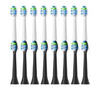 muyihui 4-16Pack Replacement Toothbrush Heads Compatible with Electric Tooth Brush Refill(8White 8Black)