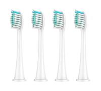 muyihui 4/8/12/16PCS Replacement Brush Heads Compatible with HX3/HX6/HX9 Series Electric Toothbrush(4pcs White)