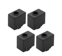 muyihui 5/10/20pcs 3D Printer Parts Silicone Socks case cover For Hotend Heating Block Protective Sleeve Nozzle Silic(10pcs)