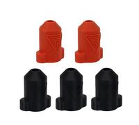 muyihui 5 Pcs/lot Silicone Socks For K1/ K1Max Ceramic Heating Block Heat Insulation Silicon Case With a 0.4mm Nozzle(Black)