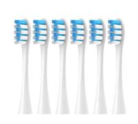 muyihui 6Pcs Suitable for X Electric Toothbrush Head One/SE/XPRO/Z1/AIR Universal Replacement 2258 Soft(WT BU 6Pcs)
