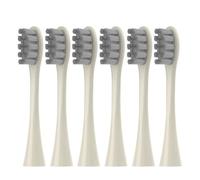 muyihui 6Pcs Suitable for X Electric Toothbrush Head One/SE/XPRO/Z1/AIR Universal Replacement 2258 Soft(BGE 6Pcs)