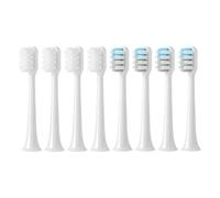 muyihui Electric Toothbrush Head Compatible T200/200C Replacement Brush MES606 Soft Bristle Universal(T200QJ4Pcs MG4Pcs)