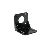 muyihui Nema17 Nema23 Stepper Motor Mounting Base 3D Printer Bracket Steel for 42/57 For CNC(Nema17 no screw)