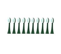 muyihui Replacement Brush Heads for Electric Toothbrush Soft Head Deep Clean Smart Tips Accessories(Green 10pcs Head)