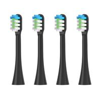 muyihui Replacement Toothbrush Head for LBT-203552A/203554A/203532AA/203552B/203557A/2s Electric(4pcs Black)