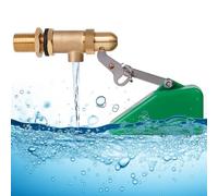 MUYIRTED 1/2" Adjustable Brass Float Ball Valve, Float Ball Valve for Water Tank, Automatic Fill Feed Humidifier with Adjustable Arm