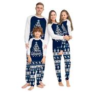 MUYOGRT Christmas Matching Pajamas for Family, Matching Christmas Family Pyjamas Set, Xmas Pajamas Couples Pjs Set, Sleepwear Nightwear for Women Men Kids Baby (#76,Mam/S)
